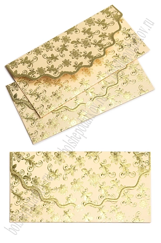 Конверт подарочный 19*9 см (5 шт) SF-8157, №4