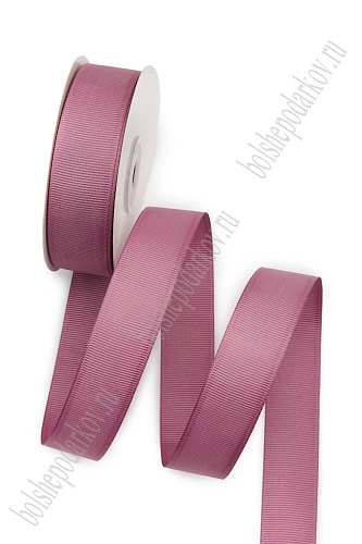 Лента репсовая 2,5 см*20 ярд &amp;quot;1 сорт&amp;quot; (SF-1348) пенка №102