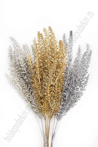 Кустик декоративный 38 см (SF-7339) золото №11