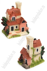 Фигурка миниатюрная "Домик" 6,2*4,5*7,5 см (1 шт) SF-8049, №1