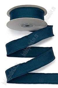 Лента с волнистым краем 2,5 см*10 ярд (SF-7414) синий №2