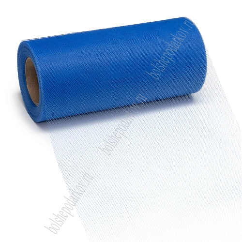 Фатин в шпульках 15 см*25 ярд (SF-603) синий №13