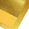 Фоамиран глиттерный 2 мм, 40*60 см Premium (10 листов) SF-3010, золото №2018