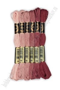 Набор ниток мулине (6 шт) SF-4104, №87