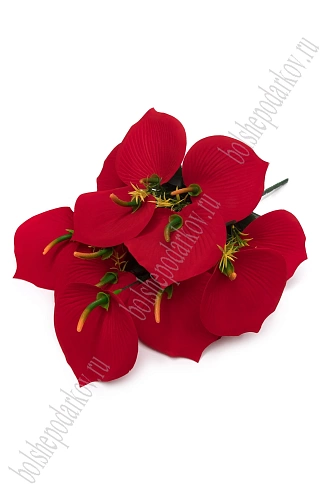 Букет цветов &amp;quot;Каллы&amp;quot; 50 см (SF-5102) красный