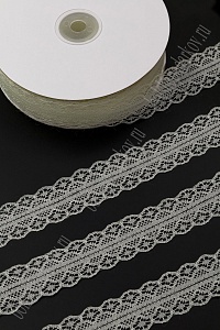 Кружево 3 см*50 ярд (SF-7778) кремовый №12