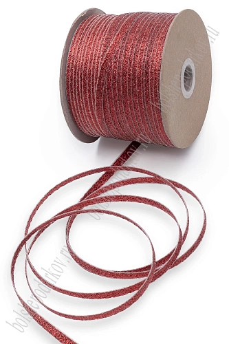 Лента декоративная 0,6 см*150 ярд (6-15-760)