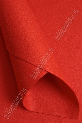 Фетр мягкий 1 мм, Корея Royal 40*55 см (5 шт) красный RN 18