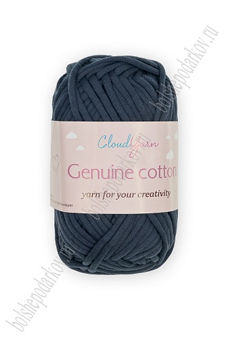 Пряжа &amp;quot;Genuine cotton&amp;quot; 50 гр (10 шт) SF-7844, темно-синий