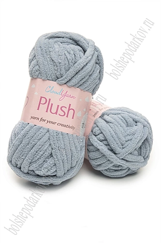Пряжа &amp;quot;Plush&amp;quot; 50 гр (10 шт) SF-7845, серый