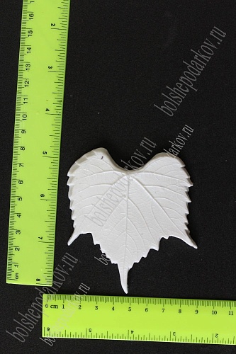 Молд лист, виноград, М, арт. 0055