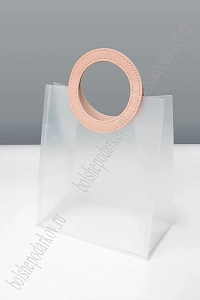 Пакет подарочный 23*27*13 см (12 шт) SF-8121, розовый