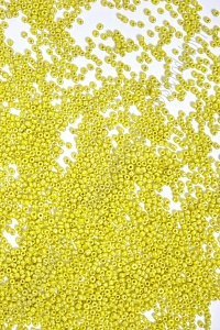 Бисер 12/0, перламутровый (450 гр) SF-950, желтый №122