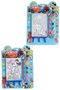 Набор для раскрашивания с мольбертом &quot;Мультик&quot; (SF-5564) в ассортименте