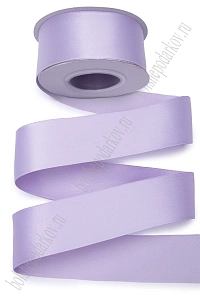 Лента сатиновая 4 см*10 ярд (SF-7321) фиолетовый №430