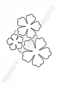Форма для вырубки "Цветочки" 10*9,5 см (SF-7793) №82