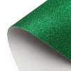Фоамиран глиттерный самоклеющ. А4 (10 листов) SF-1957, темно-зеленый №011