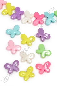 Бусины декоративные 18*13 мм "Бабочки" (500 гр) SF-7281, ассорти