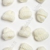 Фурнитура &amp;quot;Шапочка&amp;quot; 3,5*3,5 см (10 шт) SF-3041, кремовый №6