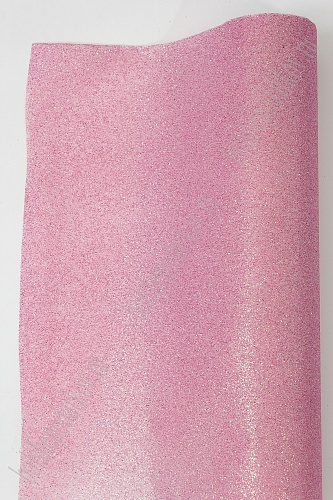 Ткань упаковочная с глиттером 48 см*5 ярд (SF-3131), светло-розовый