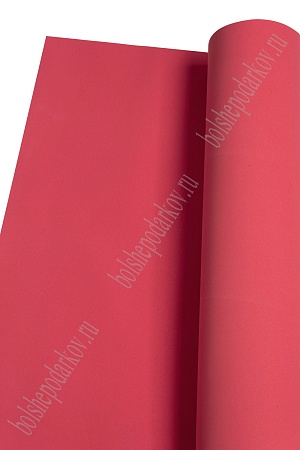 Фоамиран 1 мм, иранский 60*70 см (10 листов) красный №135