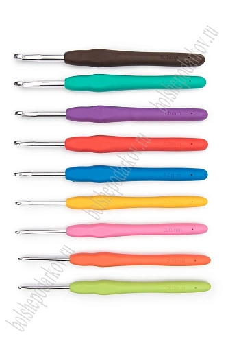 Набор крючков для вязания (9 шт) SF-7771, ассорти №4
