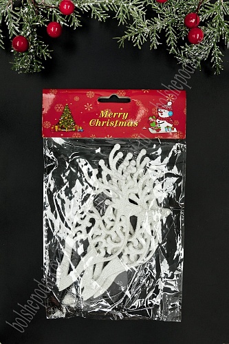 Новогодние украшения &amp;quot;Олени&amp;quot; 5*14 см (3 шт) SF-6127