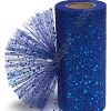 Фатин с пайетками 15 см*25 ярд (SF-605) темно-синий №24