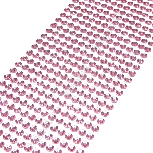 Стразы декоративные 6 мм (504 шт) SF-3177, светло-розовый