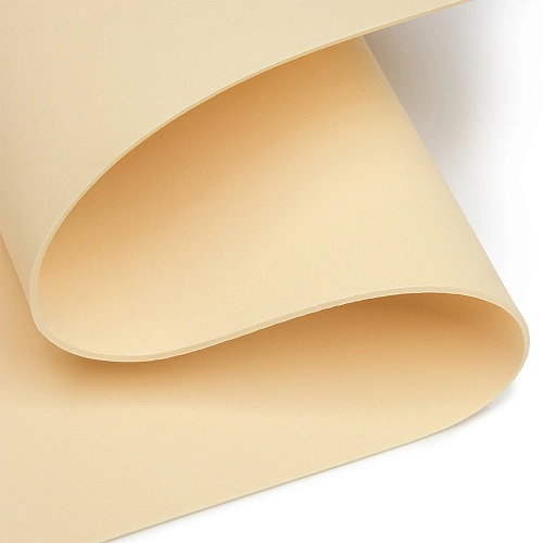 Фоамиран 2 мм, Китай 40*60 см (10 листов) SF-3422, ваниль №1025