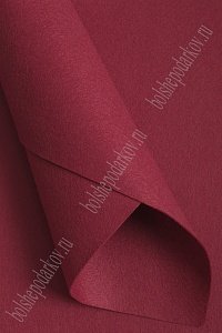 Фетр мягкий 1 мм, Корея Royal 40*55 см (5 шт) бордовый RN 28