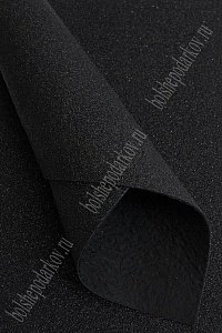 Фетр с блестками 2 мм (10 листов) SF-1954, черный №015