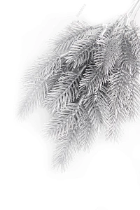 Кустик декоративный 33 см (SF-7339) серебро №18