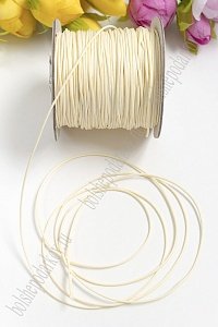 Шнур вощеный 1 мм*80 ярд (SF-3295) ванильный