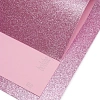Фоамиран глиттерный 2 мм, 40*60 см Premium (10 листов) SF-3010, розовый №2010