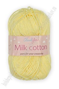 Пряжа &quot;Milk cotton&quot; 50 гр (10 шт) SF-7848, желтый