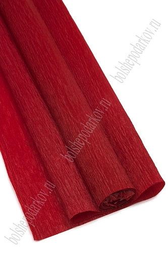 Бумага гофрированная (SF-916) темно-красный №03