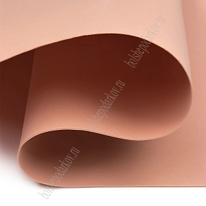 Фоамиран 1 мм, Китай 60*70 см (10 листов) SF-5822, темно-персиковый №1028