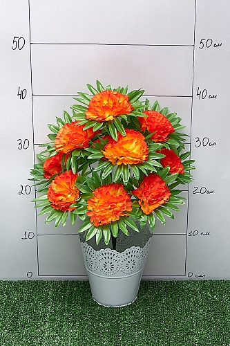 Букет цветов &amp;quot;Гвоздики&amp;quot; 41 см (SF-5140) в ассортименте