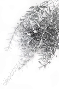 Кустик декоративный 37 см (SF-7339) серебро №9