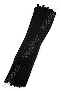 Проволока синельная Premium 100 шт (SF-8095) черный №46