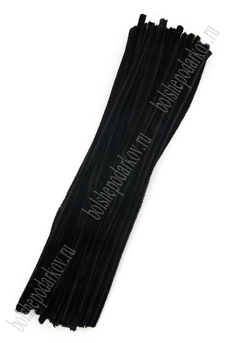 Проволока синельная Premium 100 шт (SF-8095) черный №46