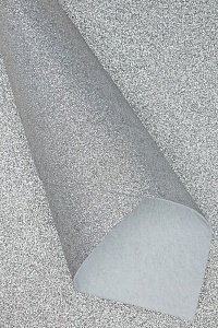 Фетр с блестками 2 мм (10 листов) SF-1954, серебро №073/016