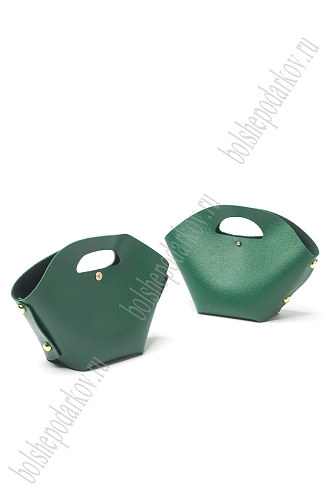Сумочка 15*11*5,5 см (2 шт) SF-8040, темно-зеленый