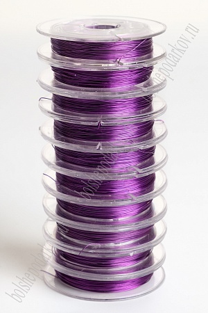 Проволока 0,3 мм*10 м (10 шт) SF-903, фиолетовый