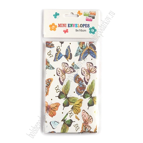 Конверт подарочный 16*9 см (10 шт) SF- 8156, №21