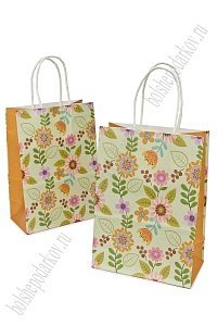 Пакет крафтовый с рисунком 15*21*8 см (12 шт) SF-7177, №4