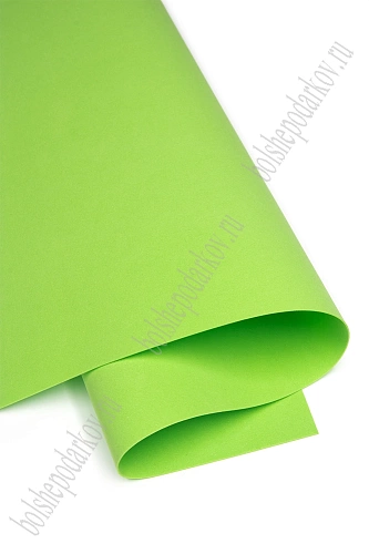 Фоамиран 1 мм, Китай 50*50 см (10 листов) SF-3431/1, салатовый