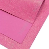 Фоамиран глиттерный А4, перламутровый 2 мм Premium (10 листов) SF-1956, розовый №3003/1