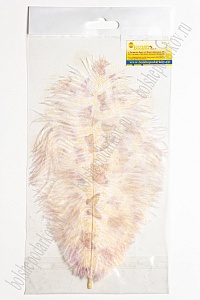 Перо декоративное 23*10 см "Бабочки"